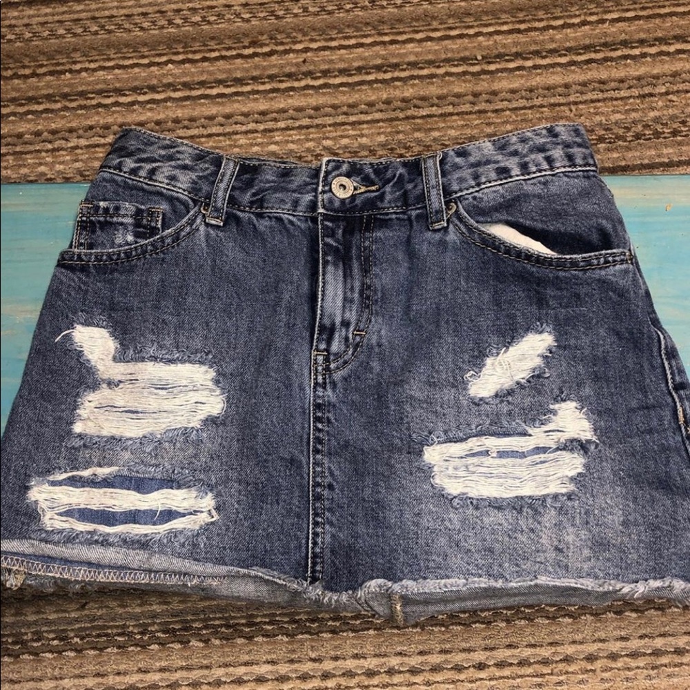 Jean skirt